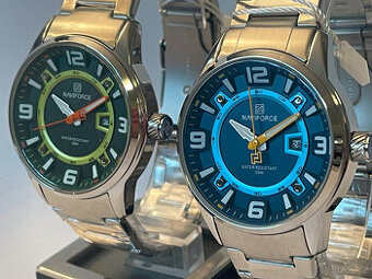 Pánské ocelové hodinky Naviforce, 2 barvy