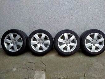 Alu kola originál Audi, 8J x r17, 5x112, ET 39, Letní pneu