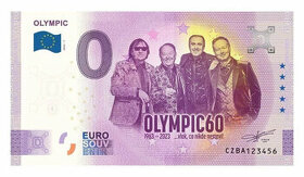 0 euro bankovka OLYMPIC