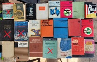 Knihy-radioelektronika a různá odborná literatura
