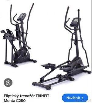 Eliptický trenažér TRINFIT Monta C250