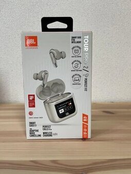 JBL Tour Pro 2 stříbrné/champagne - NOVÉ NEROZBALENÉ, ZÁRUKA