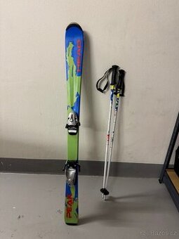 Lyžařský set HEAD + Lange – 110 cm, boty vel. 26.5