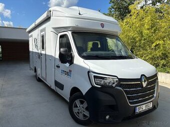 RENAULT s nástavbou pro MOTOKROS, obytné.