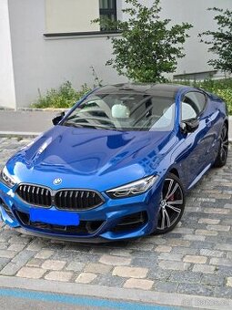 BMW M850i,530k,Čr,4×4 xdrive, kupe,laser,5/21,24640 km