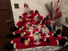 Prodám vánoční plyšovou dekoraci Santa Claus