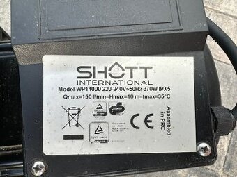 Bazénové čerpadlo SHOTT WP14000