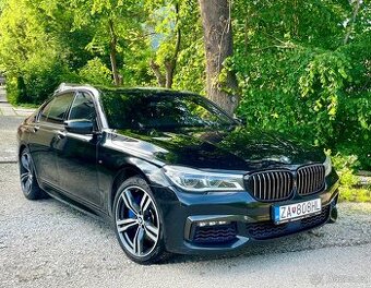 BMW 750d Black M-Packet xDrive 1.majitel SR