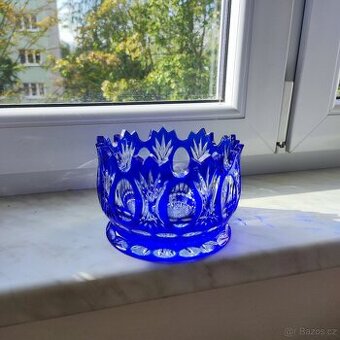 modrá miska ceasar crystal