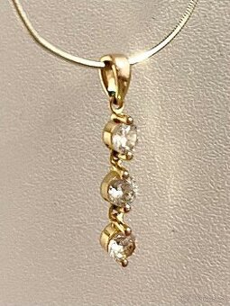 Pozlacený přívěšek Apart, výška 2,5 cm