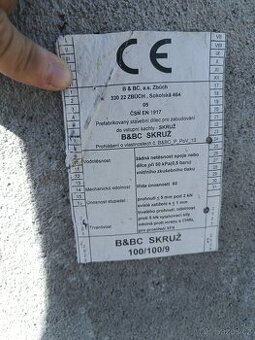 Betonova skruž 100