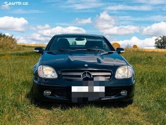 Černý Mercedes Benz SLK Cabrio 2,3i Kompresor 6q 200koni,r18