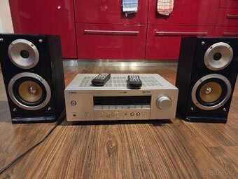 AV receiver 5.1 Yamaha HTR 5930 + 4x repro Pure acustic