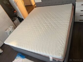 Přistýlka z profilované pěny RavineBlue 160x200cm 8cm