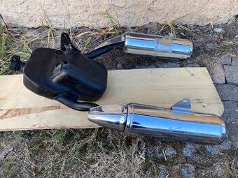 Yamaha TDM 850-originální výfuk