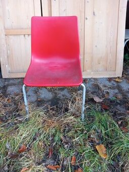 Retro plastové židle 78 kusů