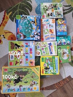 Dětské hry,  puzzle, pexeso