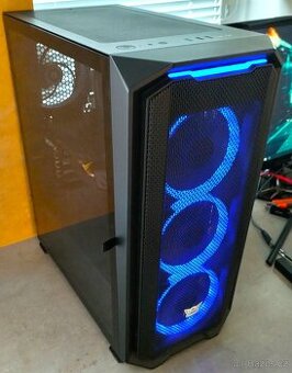 HERNÍ PC,Ryzen 2200G,RX580,16GB,SSD+SATA