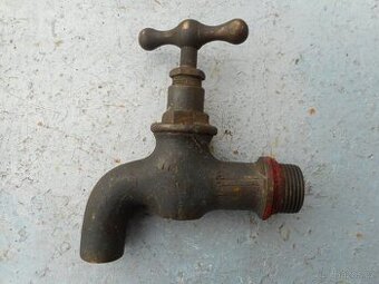 kohout velký mosazný starý