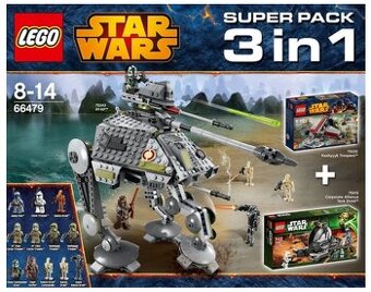 Nové LEGO 66479 Star Wars Value Pack / Super Pack 3 in 1