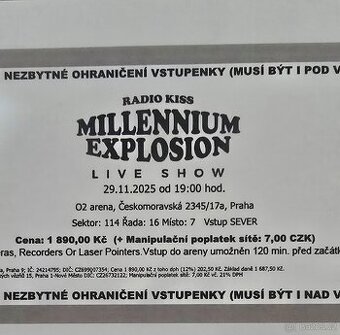 Kiss Millennium Explosion 2025