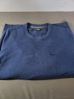 Stylový svetr s.Oliver – tmavě modrý, pohodlný a nadčasový