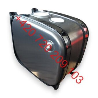 Olejová nádrž boční 60–230 l, hliník – víčko, filtr, držáky