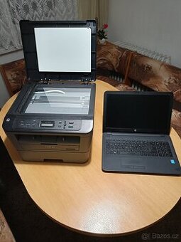 Notebook HP 8723BE+multifunkční tiskárna Brother