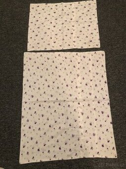 Retro povaky na peřinky na kočárek, plymo