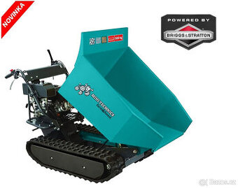 Hydraulický pásový dumper 500kg motor B&S s el. startem - 1