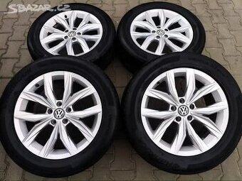 Alu kola originál Volkswagen Tiguan 5x112 R18 Kingston