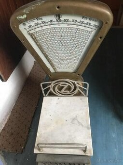 starožitná váha Zbrojovka Brno-Opočno