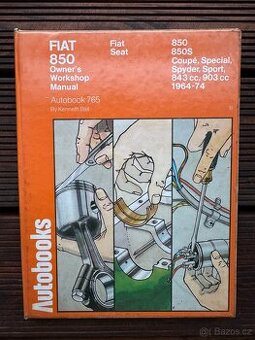 FIAT 850 originální montážní manual servisní příručka