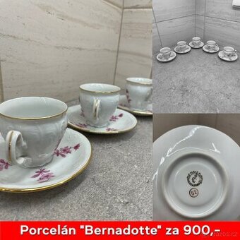 Prodám porcelánovou sadu Bernadotte