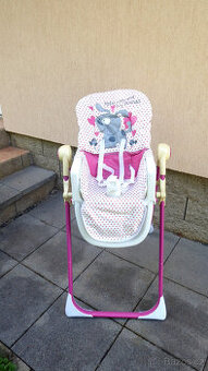 B297_ Dětská jídelní židlička, skládací