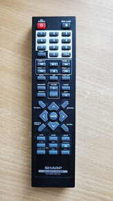 Dálkový ovladač DVD SHARP - domácí kino