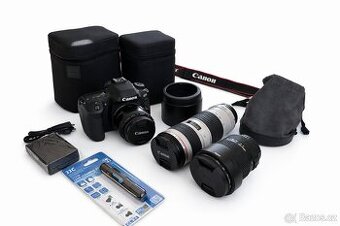 Canon EOS 80D + Sigma 17-50mm f/2.8 + Canon 70-200mm L – Kom