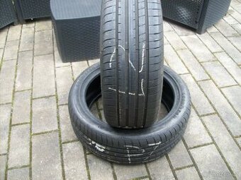 2x pneu na Karoq GY F1 225.45.19 96W XL vzorek 90%