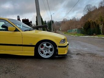 BMW E36 coupe 320i Dakar Gelb indvidual m paket