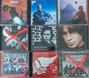 7xCD orig. Mike Oldfield, MeatLoaf, Kansas, Nick Cave ...