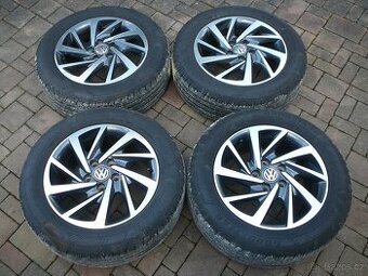 16" orig VW ALU KOLA 5x112 6,5Jx16H2 ET48+PNEU 205/60/16 96