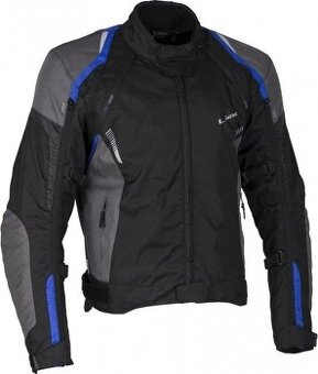 Pánská textilní moto bunda MBW LUCAS Blue.  Vel. 58