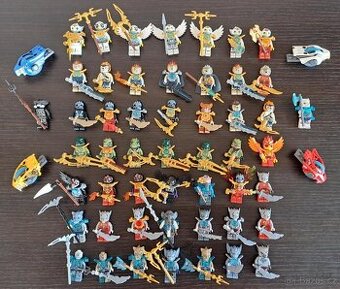 🔥🧊 Lego Maxi sada CHIMA figurek - přes 50ks  💧☁️