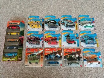 HOTWHEELS, MATCHBOX AUTÍČKA - NOVÁ