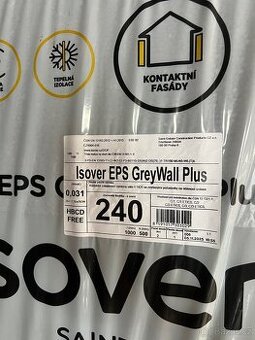 Prodám fasádní polystyren 240mm šedý