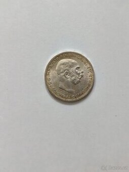 1 Koruna 1915 F.J.I., sbírková, ražební lesk