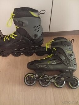 Prodám kolečkové brusle značky Fila vel 44