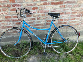 Retro dámské kolo Unicykl Eska – modrá, zachovalé