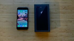 iPhone 8 PLUS 64 GB - Černý, 99% BAT., výborný stav - 1