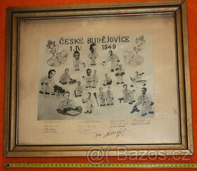 ČSLA, Armáda, vojsko - tablo z roku 1949, České Budějovice